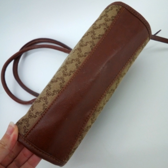 Rosetti Set Vegan Cotton Blend Brown Tan Bundle Shoulder Small Bags Y2K 2000's - Picture 15 of 16